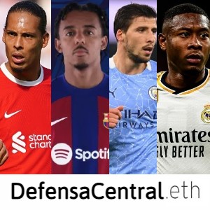 Dominio para defensas centrales de futbol
