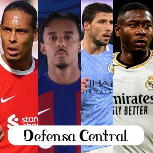 Dominios ENS para defensas centrales de futbol